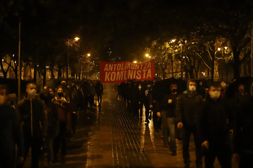 Mobilizatzera dei egin du berriro GKSk, "osasun-hondamendia eta askatasunen ezabapenak" salatzeko