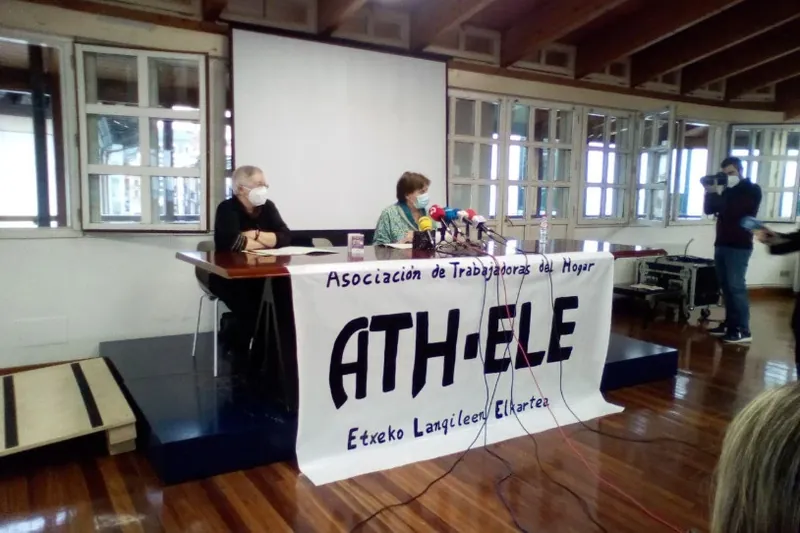 Etxeko langileen sektorearen lan-baldintzek okerrera egin dutela salatu du Bizkaiko Etxeko Langileen Elkarteak