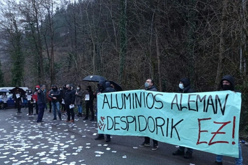 Aluminios Aleman Legazpiko enpresak lau langile kaleratu ditu