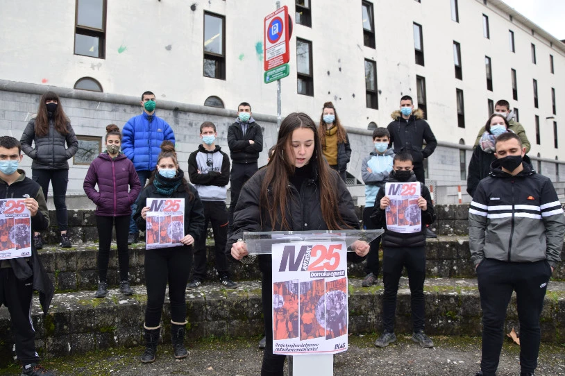 IKASek mobilizazioak antolatu ditu martxoaren 25erako