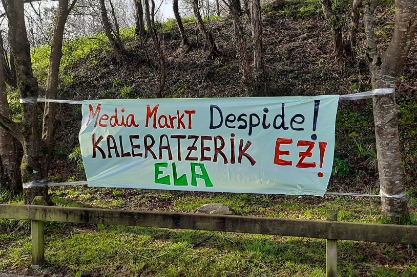 Mediamarkt enpresak hiru langile kaleratu ditu Donostiako Garbera merkatalgunean
