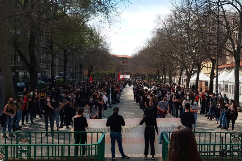 Milaka ikasle batu dira IKAS eta IAren mobilizazio deialdietara