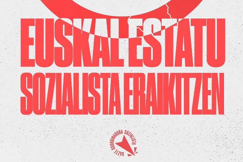 Euskal Estatu Sozialista aldarrikatu du GKSk Aberri Egunean