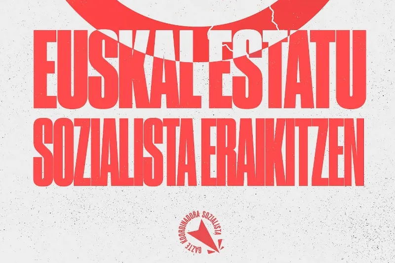 Euskal Estatu Sozialista aldarrikatu du GKSk Aberri Egunean