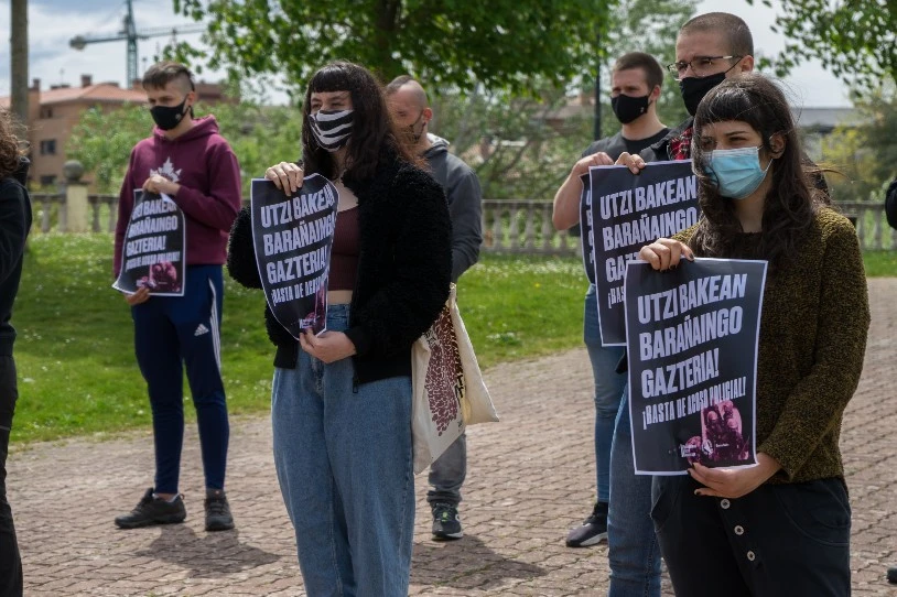 Barañaingo Gazte Asanbladak eta GKSk jazarpen polizialaren aurka mobilizatzera deitu dute maiatzaren 7rako