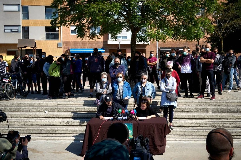 Manifestazioa egingo dute Errotxapean larunbat honetan, 'Erasoen aurrean, klase elkartasuna' aldarri hartuta