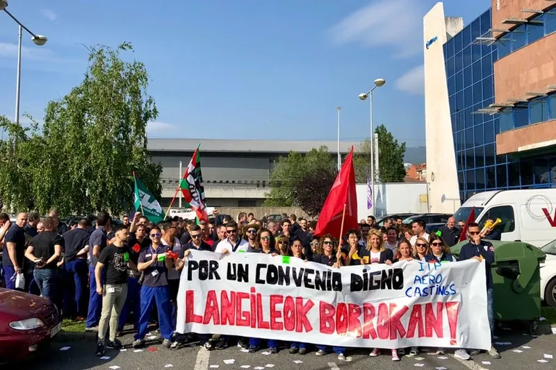 Epaitegiak ITP Castingseko kaleratzeak baliogabetu ditu