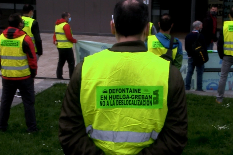Greban jarraitzen dute Vianako Defontaine Ibericako langileek