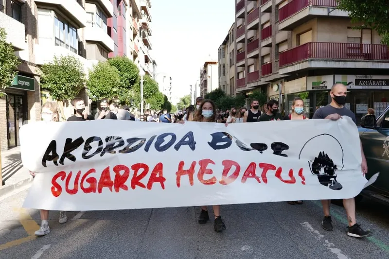 Lizarrako Sugarra gaztetxeak Nafarroako Gobernuarekin lortutako akordioa, betetzear