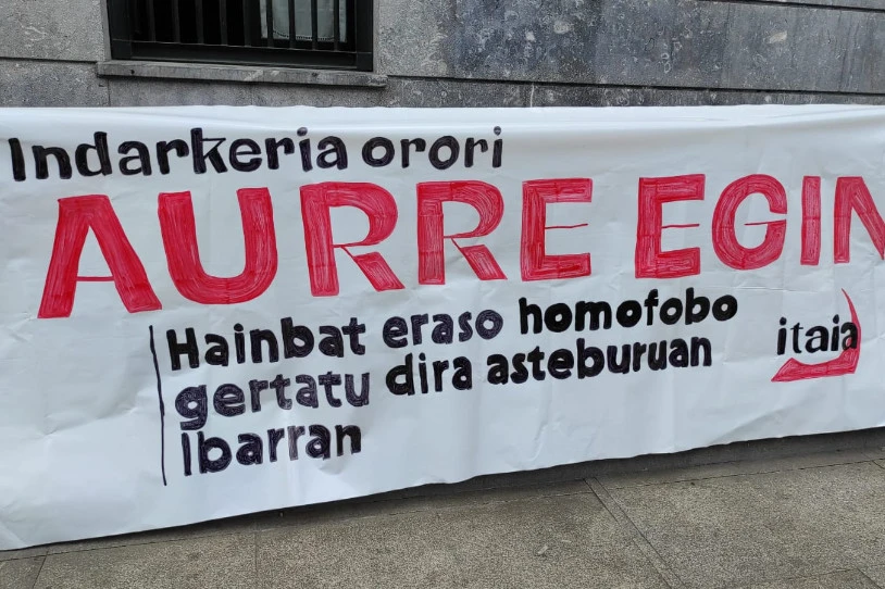 Hainbat eraso homofobo izan dira Ibarran