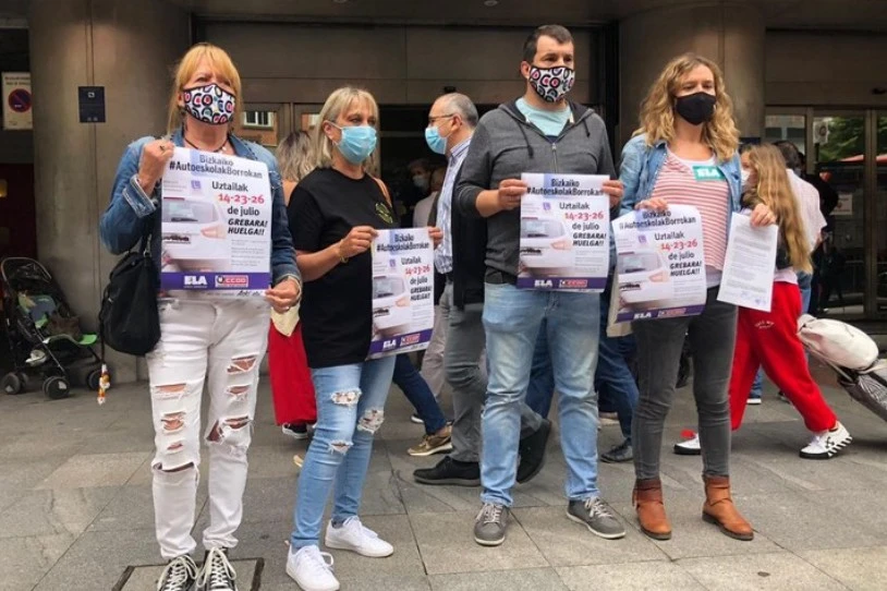 Bizkaiko autoeskoletako langileek grebari berrekinen diote urrian