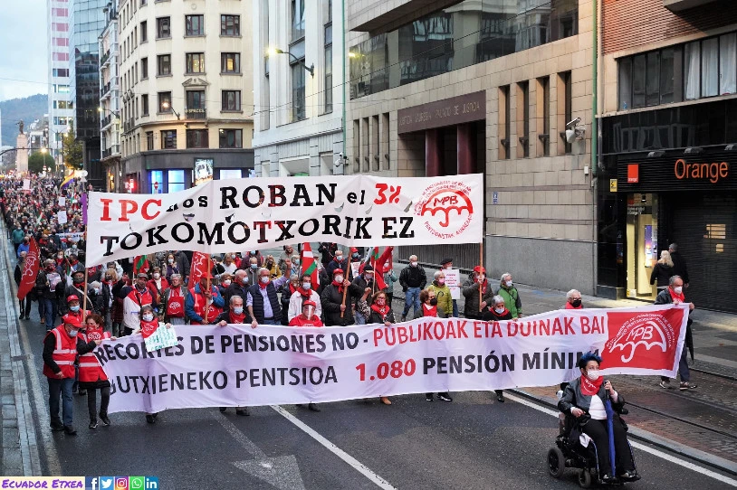 Espainiako Gobernuak pentsioak murriztuko ditu, Europako funtsen ordainetan