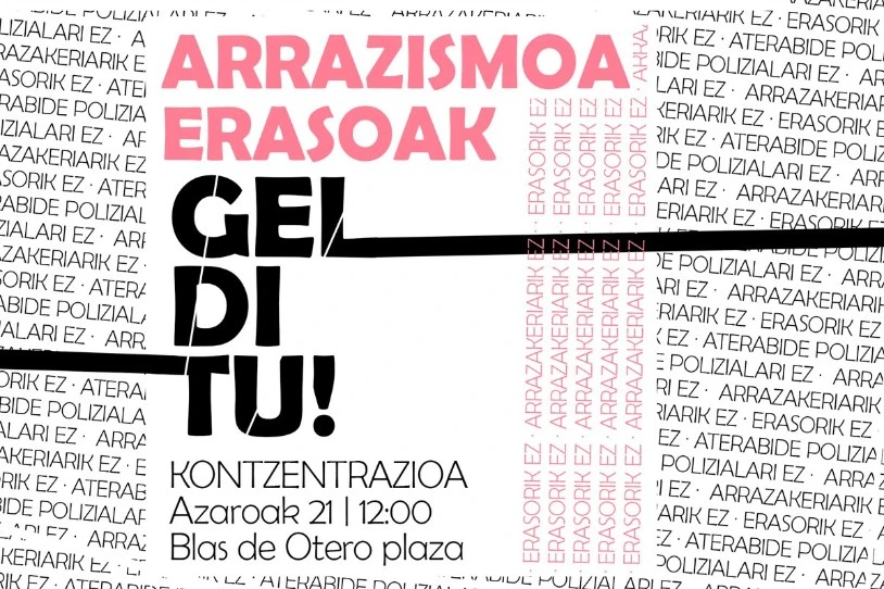 Donostiako Egia auzoan azkenaldian izan diren erasoak eta diskurtso arrazistak salatuko dituzte igandean