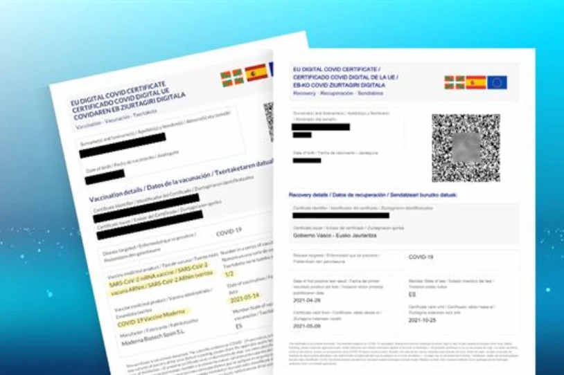 Covid pasaportea ezartzeko baimena eskatuko dio Eusko Jaurlaritzak EAEko Auzitegi Nagusiari