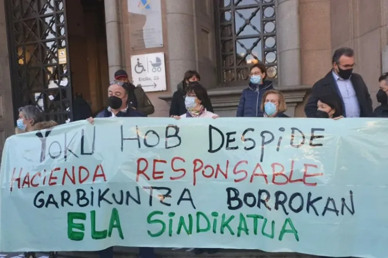Espainiako Estatuko Ogasunetik eta aduanetatik hogei garbitzaile kaleratu dituzte Bilbon, Donostian eta Irunen