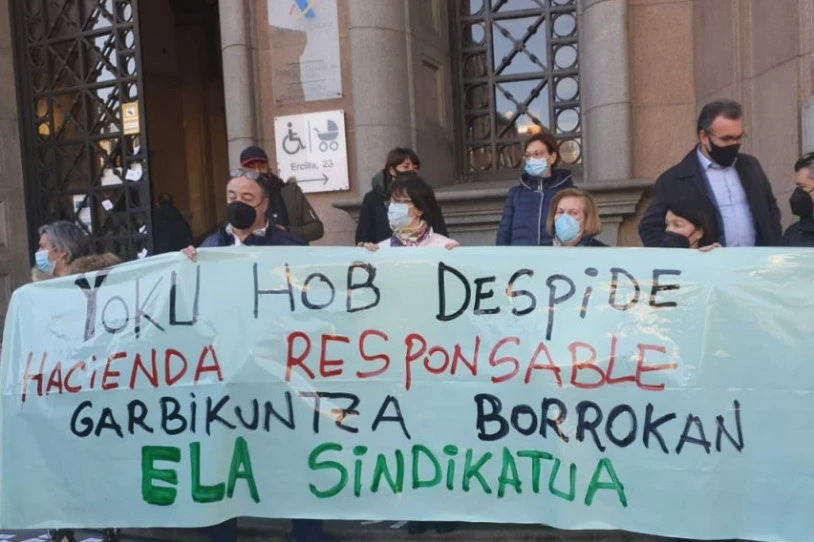 Espainiako Estatuko Ogasunetik eta aduanetatik hogei garbitzaile kaleratu dituzte Bilbon, Donostian eta Irunen