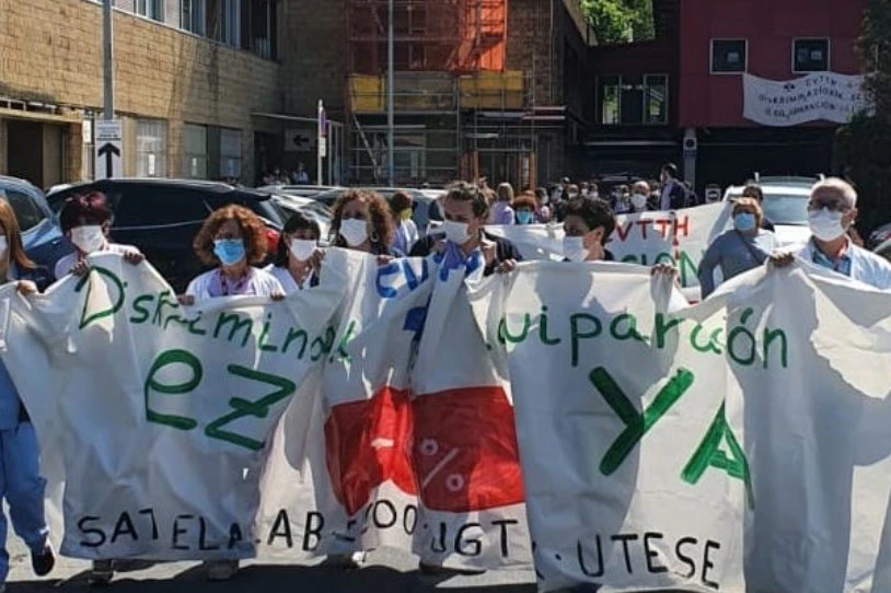 Transfusioen Euskal Zentroko langileek greba eginen dute abenduan