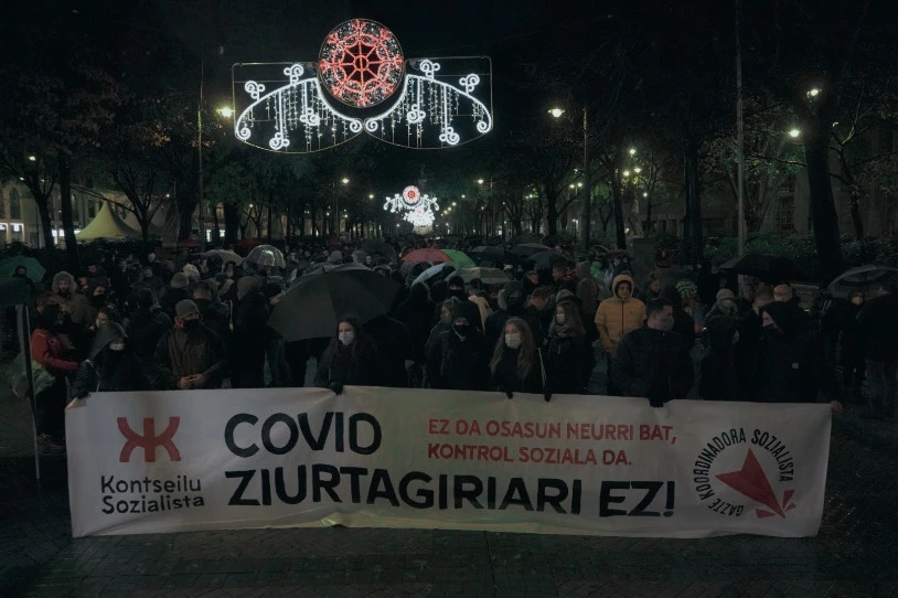 "Osasun krisiaren aterkipean, osasun neurritik gutxi eta autoritariotik asko duten neurriak hartu dira"