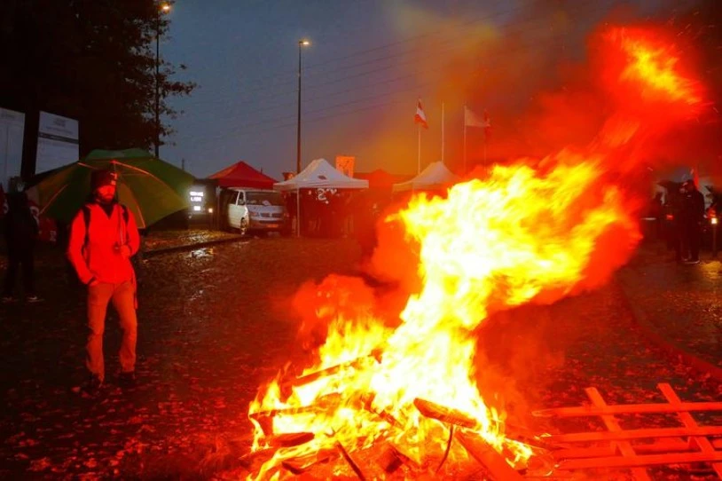 Angeluko Dassault enpresako langileek bigarrenez egin dute protesta haien lan-baldintzen defentsan