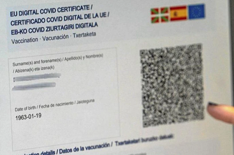 Covid ziurtagiria esparru gehiagotara zabaltzeko baimena eskatuko du Eusko Jaurlaritzak epaitegietan