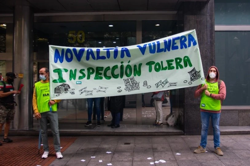905. greba eguna beteko dute gaur Novaltiako langileek