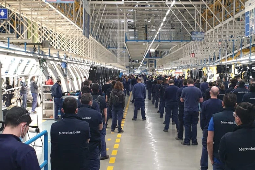 Gasteizko Mercedesen ere luzatu nahi dute aldi baterako enplegu-erregulazioko espedientea