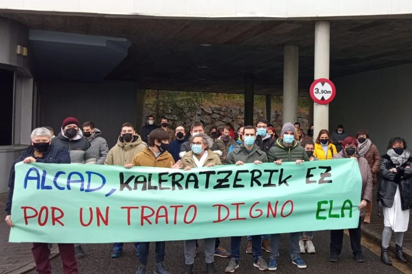Zazpi langile kaleratu ditu Irungo ALCAD enpresak