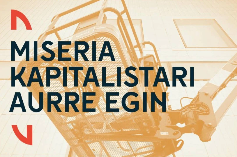 Langile bat larri zauritu zen aurreko astean Tolosa eta Berastegi arteko errepidean