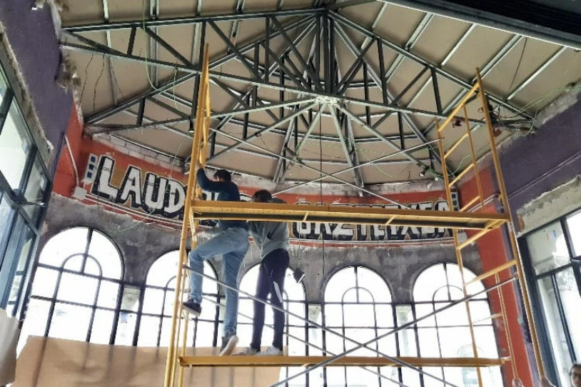 Laudioko Gaztetxeko ateak ireki dituzte berriz