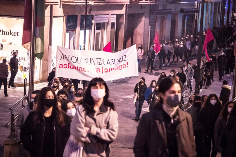 Itaiak 32 mobilizazio antolatu ditu Martxoaren 8rako