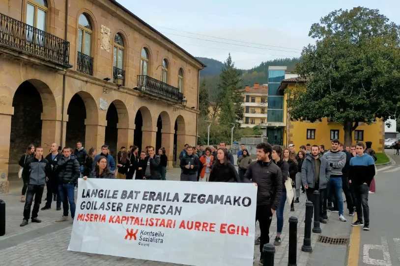 Zegamako lan-heriotza salatu du Goierriko Kontseilu Sozialistak