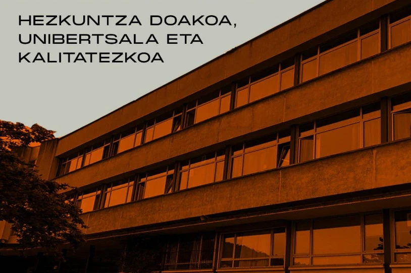 Protestara deitu du Bilboko IAk, Errekaldeberrin batxilergoa manten dezatela eskatzeko