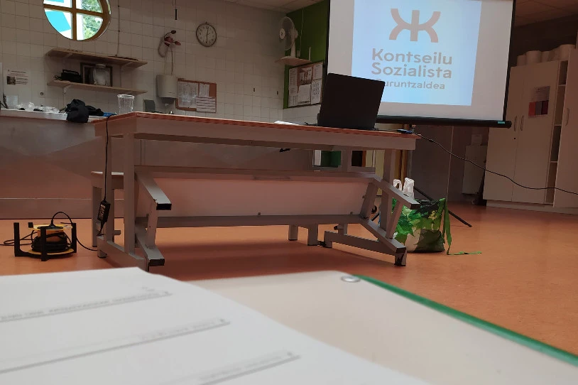Langile Boteretze Eskolako saio berri bat egingo dute Hernanin