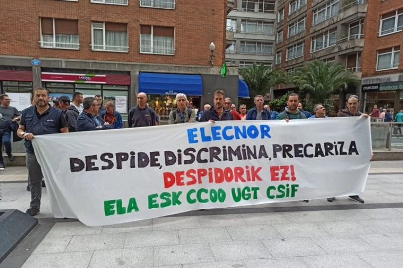 Bizkaiko Elecnorrek beste bi langile kaleratu ditu