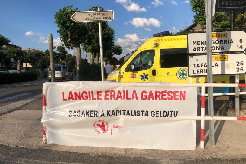 Hil egin da Ollokin lan-istripua izan zuen langilea, seigarrena azken egunetan