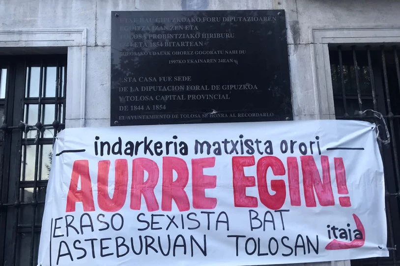 Asteburuan sexu-erasoa egin diote emakume bati Tolosan