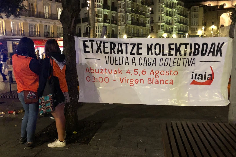 Etxeratze Kolektiboak antolatzen jarraitzen du Itaiak