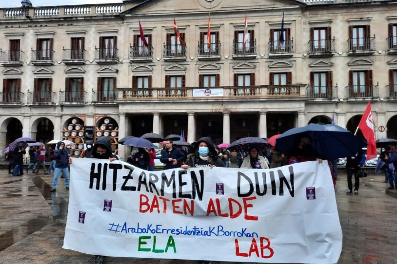Arabako zahar etxeetako langileek greba egingo dute hilaren 28an