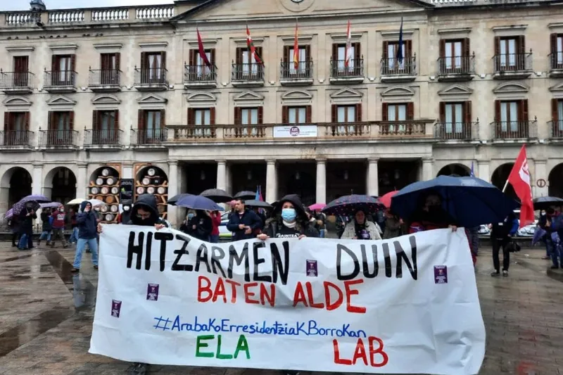 Arabako zahar etxeetako langileek greba egingo dute hilaren 28an