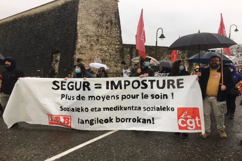 Grebara deitu dute medikuntza sektoreko zaintza-langileek Baionan