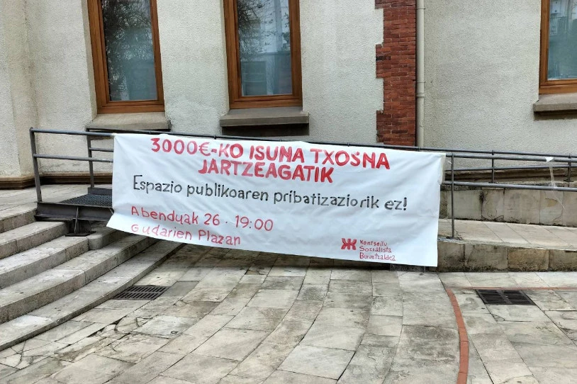 Gaur izango da EH Bilduk Hernanin erabilitako errepresioaren kontrako elkarretaratzea