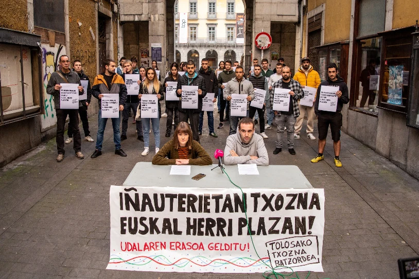 Tolosako inauterietako txozna lekualdatu nahi du udalak
