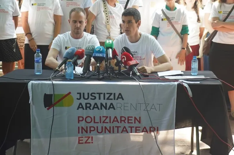 Etzi deklaratuko du tiro batez Iker Arana mutilatu zuen ertzainak, Bilbon