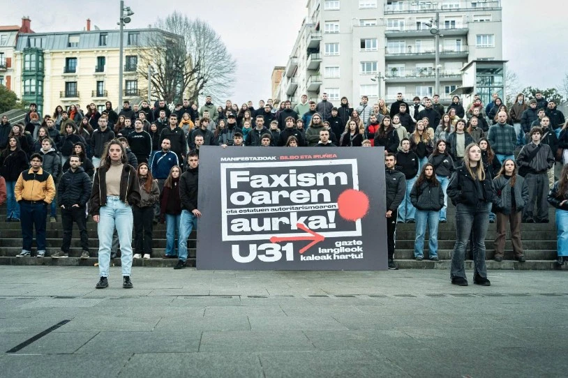 Urtarrilaren 31n mobilizatzera deitu du GKSk, faxismoaren eta estatuen autoritarismoaren aurka