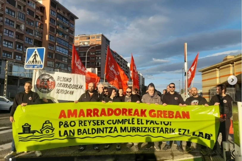 Lanuzteak hasi dituzte Bilboko amarradoreek