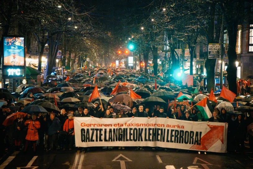 Faxismoaren eta autoritarismoaren aurkako mezuak 130 lekutan baino gehiagotan zabalduko ditu GKSk