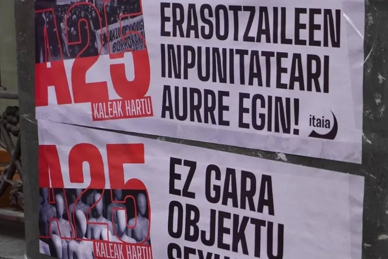 Gasteizen, emakume bat atxiki eta sexu-erasoa egin dio gizon batek
