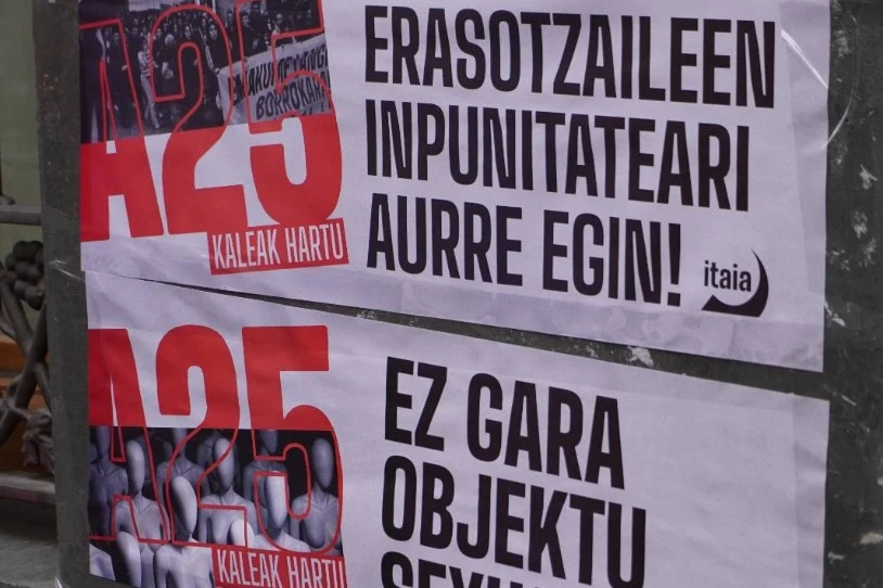 Gasteizen, emakume bat atxiki eta sexu-erasoa egin dio gizon batek