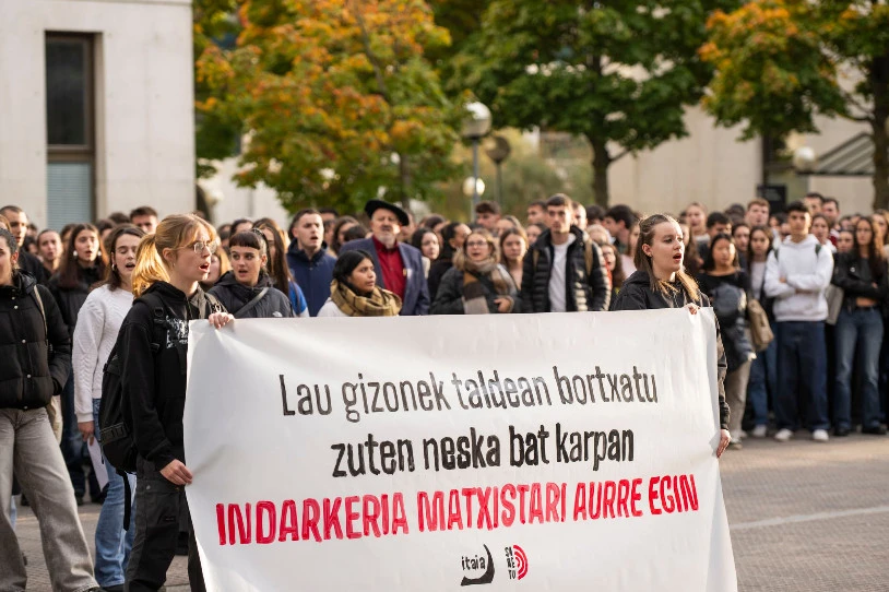 Iruñeko azken talde-bortxaketa salatu dute NUPen