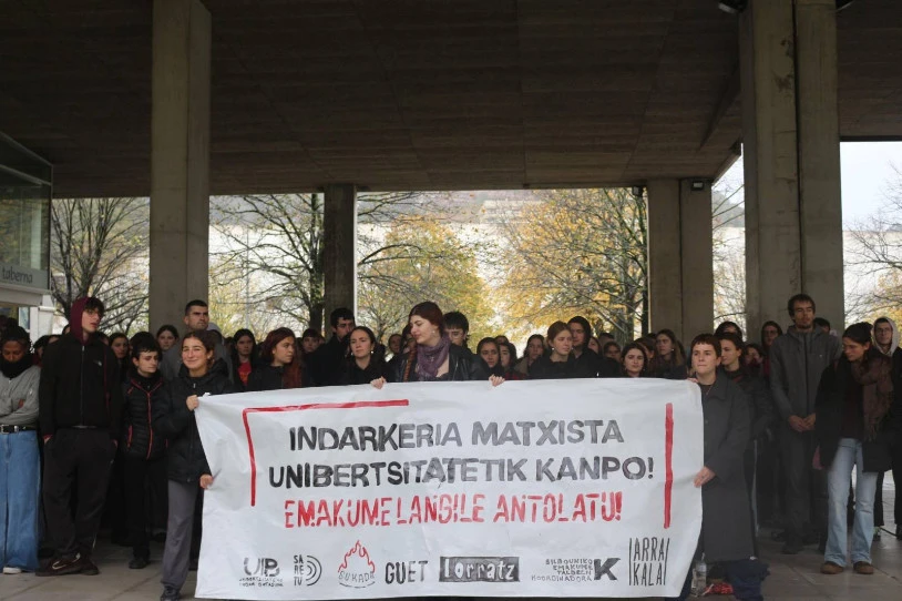 Aurtengo azaroaren 25ean ere, indarkeria matxistaren aurka mobilizatuko dira unibertsitatean